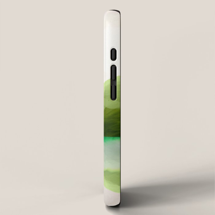 Abstract Art Tropical Leaves 140 iPhone Case Gallery Image 2