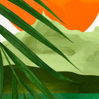 Abstract Art Tropical Leaves 140 Coffee Mug Gallery Image 2