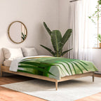 Abstract Art Tropical Leaves 140 Comforter Gallery Image 2