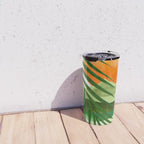 Abstract Art Tropical Leaves 140 Travel Mug Gallery Image 4