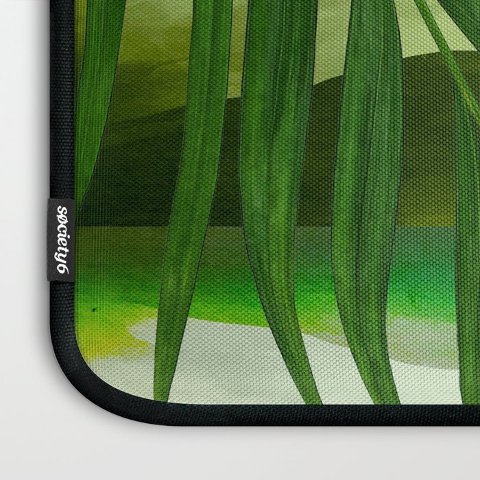 Abstract Art Tropical Leaves 140 Laptop Sleeve Gallery Image 3