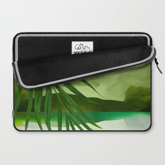 Abstract Art Tropical Leaves 140 Laptop Sleeve Gallery Image 2