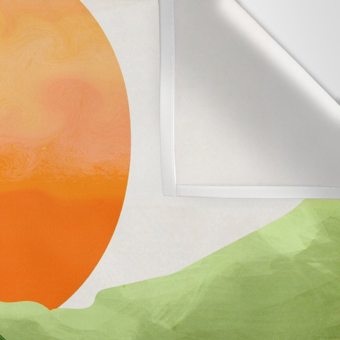 Abstract Art Tropical Leaves 140 Wall Tapestry Gallery Image 3
