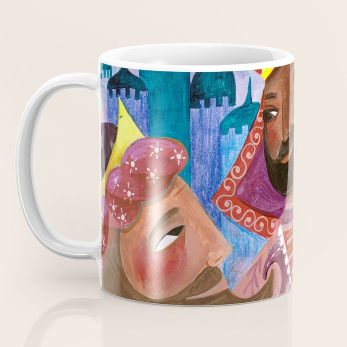 Christmas rejoice three wisemen kings star Coffee Mug Gallery Image 3