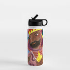 Christmas rejoice three wisemen kings star Water Bottle Gallery Image 1