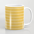Classic Stripe (Yellow) Coffee Mug Gallery Image 1