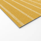 Classic Stripe (Yellow) Welcome Mat Gallery Image 2