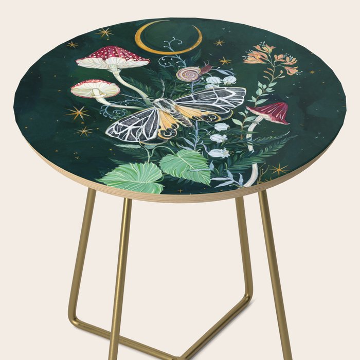Mushroom night moth Side Table Gallery Image 2