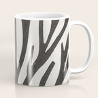 Linocut Tree #3 Coffee Mug Gallery Image 1
