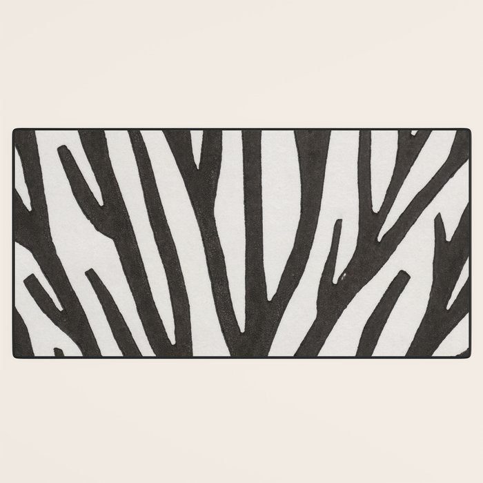 Linocut Tree #3 Desk Mat Gallery Image 3