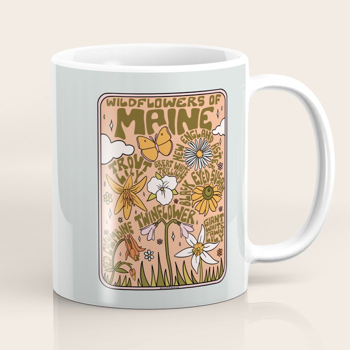 Maine Wildflowers Coffee Mug Gallery Image 1