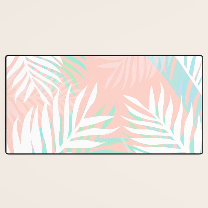 Tropical bliss - palm springs Desk Mat Gallery Image 3