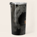 A Quiet Spooky Spot (Book Reading Monster) Travel Mug Gallery Image 3