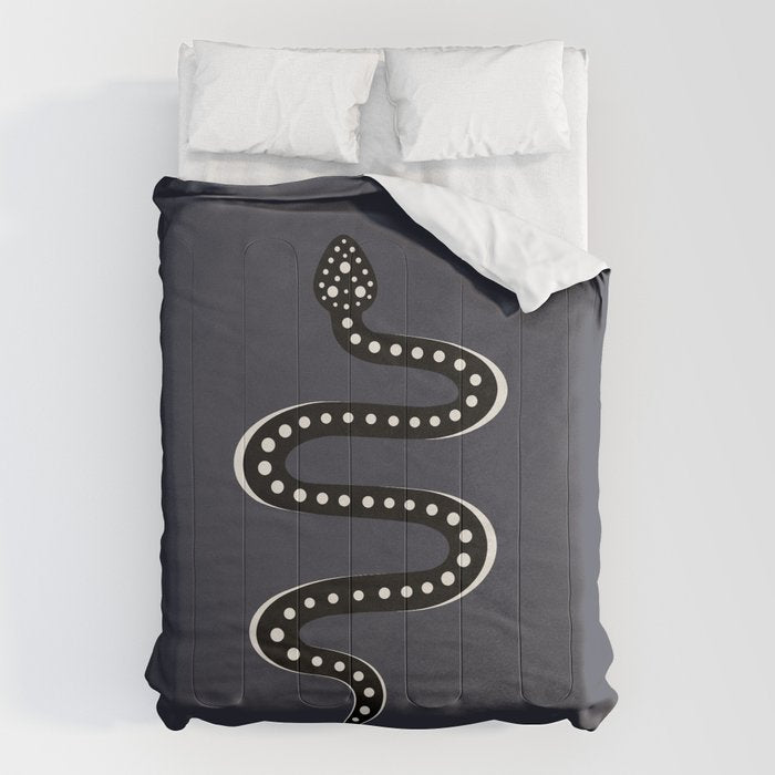 Minimal Snake XXVII Comforter Gallery Image 6