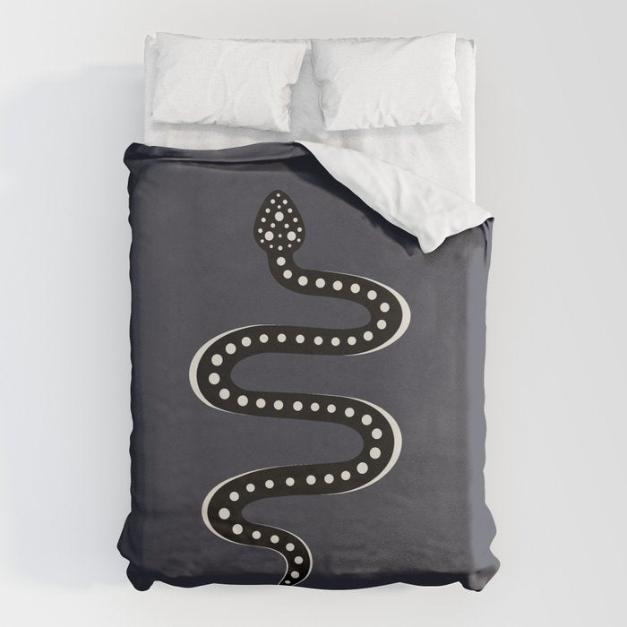 Minimal Snake XXVII Duvet Cover Gallery Image 6