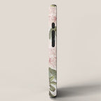 Vintage & Shabby Chic - Antique Pink Peony Flowers Garden iPhone Case Gallery Image 2