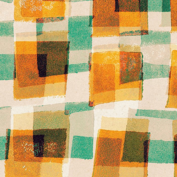 Abstract Linocut Pattern #9 Coffee Mug Gallery Image 2