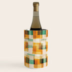 Abstract Linocut Pattern #9 Wine Chiller Gallery Image 3