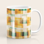 Abstract Linocut Pattern #9 Coffee Mug Gallery Image 1