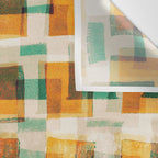 Abstract Linocut Pattern #9 Wall Tapestry Gallery Image 3