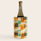 Abstract Linocut Pattern #9 Wine Chiller Gallery Image 1
