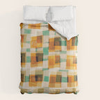 Abstract Linocut Pattern #9 Comforter Gallery Image 6
