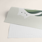 Cat and Plant 12B Wrapping Paper Gallery Image 2