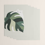 Cat and Plant 12B Wrapping Paper Gallery Image 3