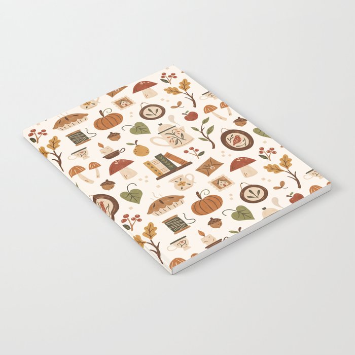 Cozy Vintage Autumn Notebook Gallery Image 2