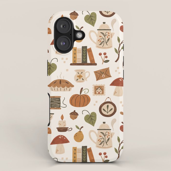 Cozy Vintage Autumn iPhone Case Gallery Image 1