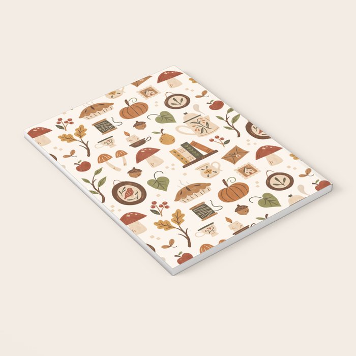 Cozy Vintage Autumn Notebook Gallery Image 3