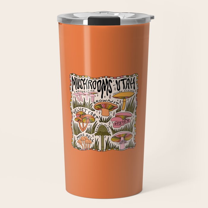 Mushrooms of Utah Travel Mug Gallery Image 1