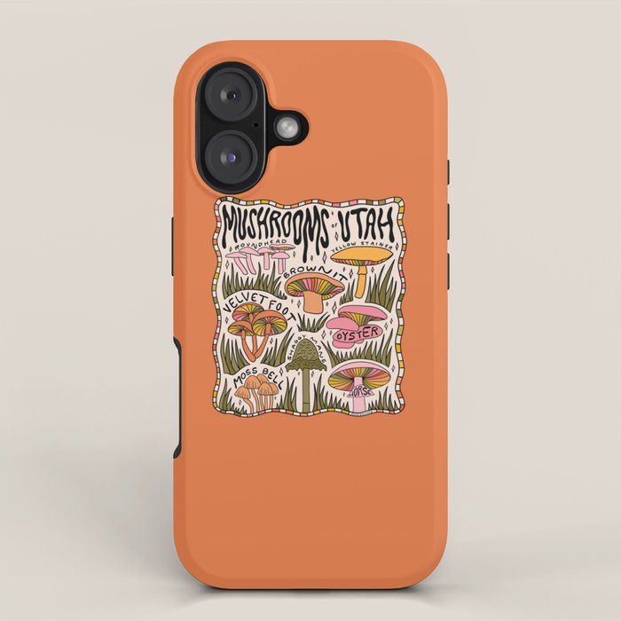 Mushrooms of Utah iPhone Case Gallery Image 1