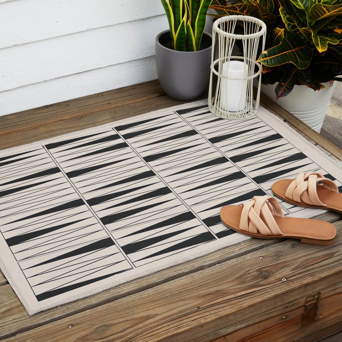 Lines in Motion 25 Outdoor Rug Gallery Image 2