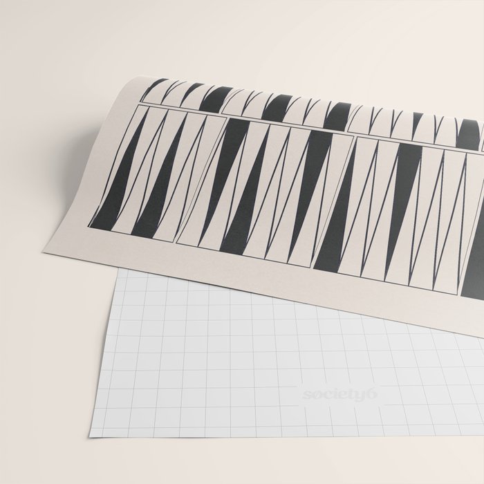 Lines in Motion 25 Wrapping Paper Gallery Image 2