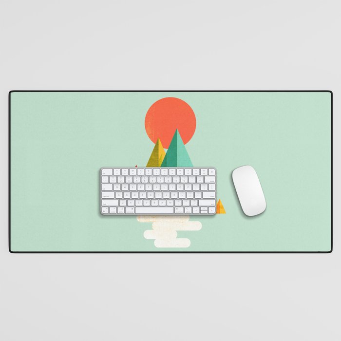 Little Geometric Tipi Desk Mat Gallery Image 1