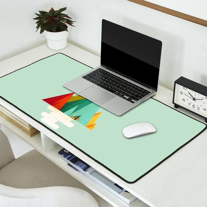 Little Geometric Tipi Desk Mat Gallery Image 2