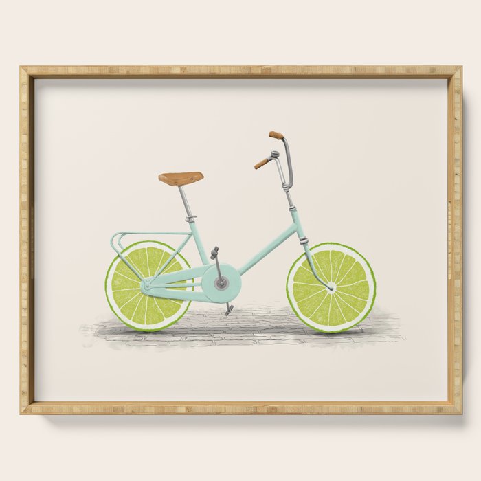 Acid (Blue) Serving Tray Gallery Image 1