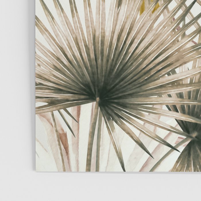 Pink Green leaf II Poster Gallery Image 3