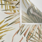 Pink Green leaf II Wall Tapestry Gallery Image 3