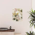 Pink Green leaf II Poster Gallery Image 2