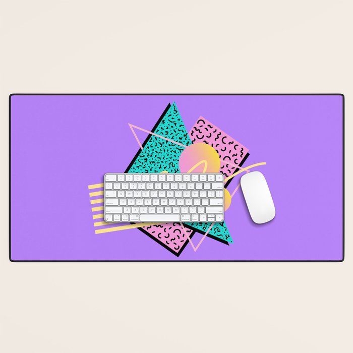 Memphis pattern 116 - 80s / 90s Retro Desk Mat Gallery Image 1