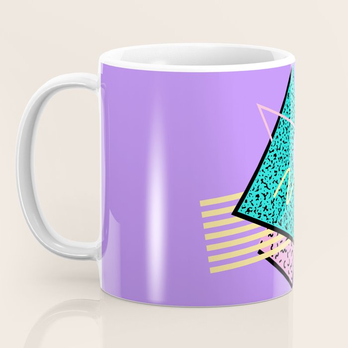 Memphis pattern 116 - 80s / 90s Retro Coffee Mug Gallery Image 3
