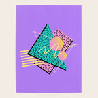 Memphis pattern 116 - 80s / 90s Retro Poster Gallery Image 4