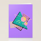 Memphis pattern 116 - 80s / 90s Retro Stationery Card Gallery Image 2