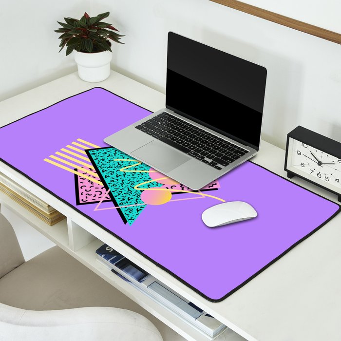 Memphis pattern 116 - 80s / 90s Retro Desk Mat Gallery Image 2