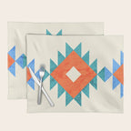 geometry navajo pattern no3 Placemat Gallery Image 1