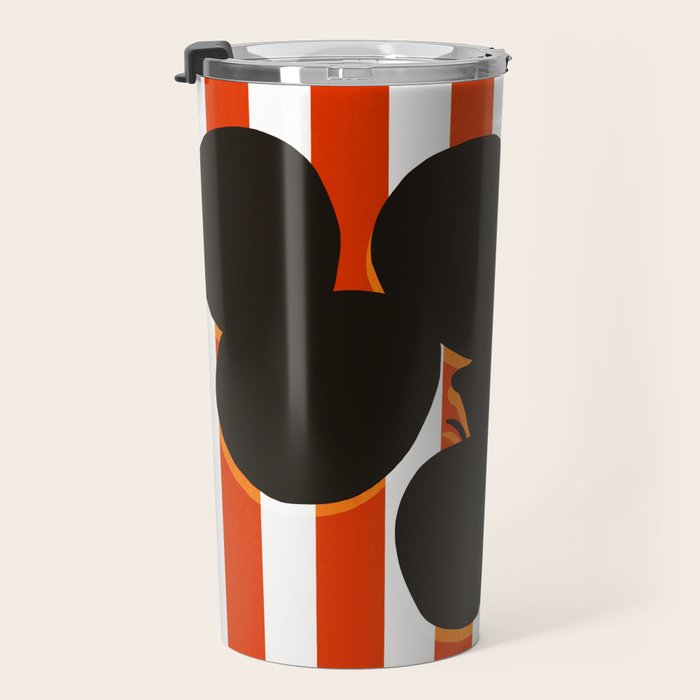 Still life - red stripe Travel Mug Gallery Image 3