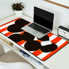 Still life - red stripe Desk Mat Gallery Image 2
