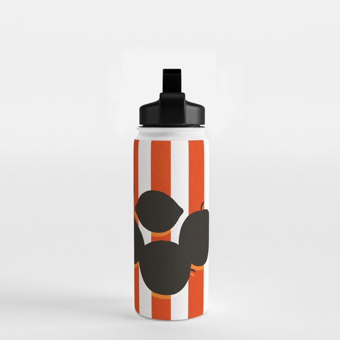 Still life - red stripe Water Bottle Gallery Image 2